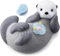 Taba Sea Otter Squishy, Handmade Soft Silicone Stress Relief & Fidget Toy, Cute Non-Toxic Sensory Toy for Kids and Adults